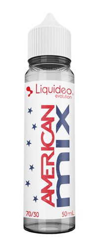 Le E-liquide Américan Mix by Liquideo, Un  classic blond américain très peu corsé pour un plaisir tout en douceur-Mya-Vap