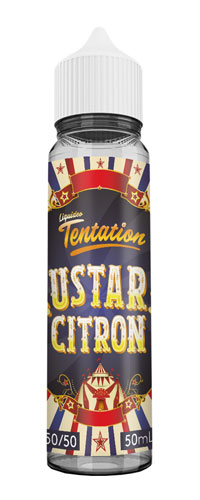 Le E-liquide Custard Citron by Liquideo – Tentation Custard, un duo parfait entre une fabuleuse crème anglaise et une pointe de citron yuzu.mya-vap